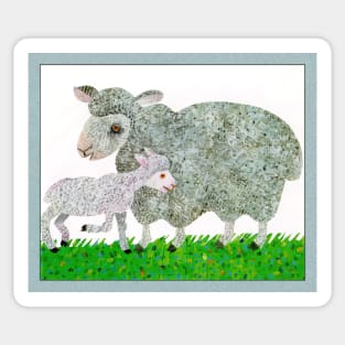 carleeric sheep sj artfond Sticker